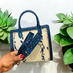 Brahmin Shell White Freshwater Caroline